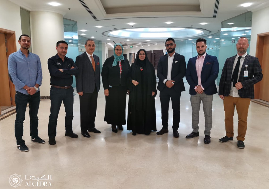 Algedra's meeting with the advisory board of Ajman University