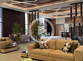 Residential Villa at Al Ain in Modern Rustic Interior Design