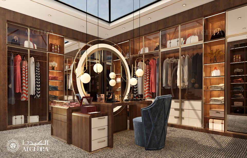 غرفة الملابس غرفة الملابس