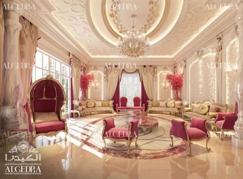 Women Majlis Design - Best Interior Decoration by Algedra