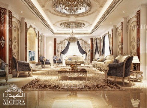 Men Majlis Interior Design by Algedra – Majlis Design Services