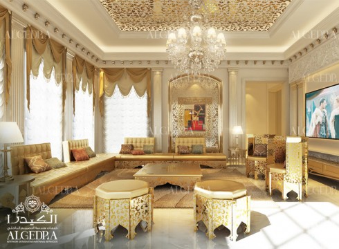 تصميم المجلس على الطراز المغربي