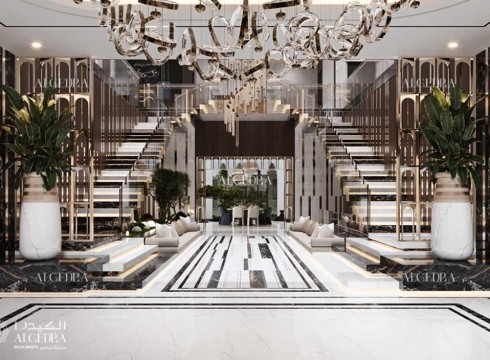 Lobby Entrance Design for Villas, Houses & Palaces
