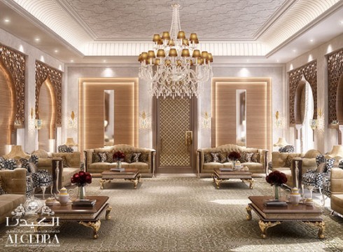 Men Majlis Interior Design by Algedra – Majlis Design Services