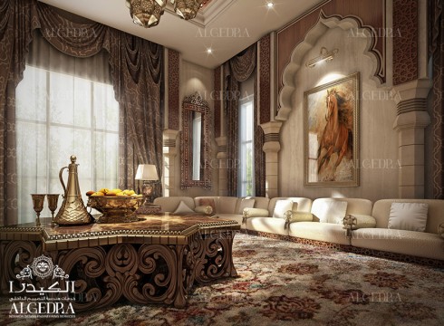 Moroccan Majlis Design - Men and Women Majlis Interior Design