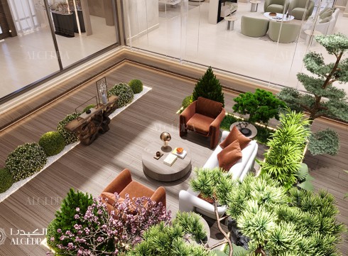 Garden Landscape and Swimming Pool Designs by Algedra Interior