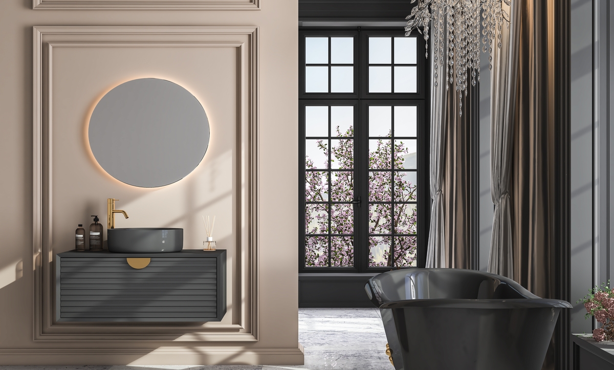 Visual Mirror Stunning Mirror Designs to Elevate Your Bathroom Vanity
