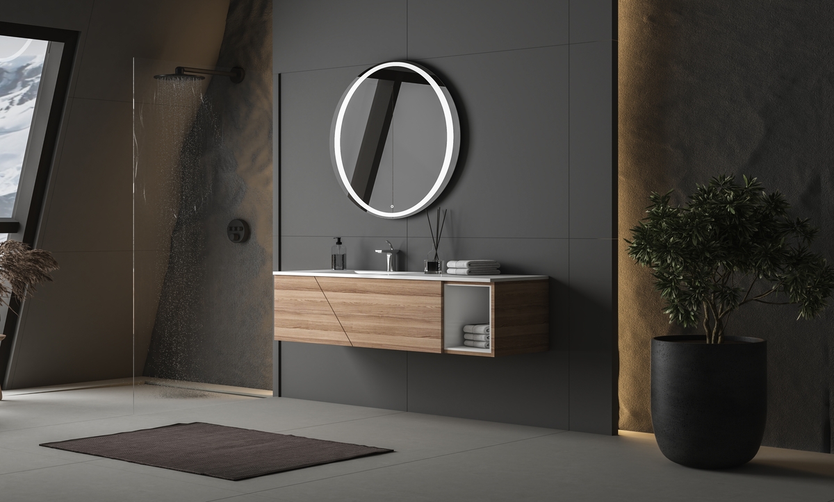 Visual Mirror Stunning Mirror Designs to Elevate Your Bathroom Vanity