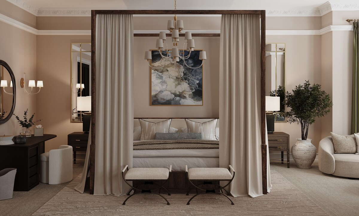 ebeveyn yatak odası tasarımı