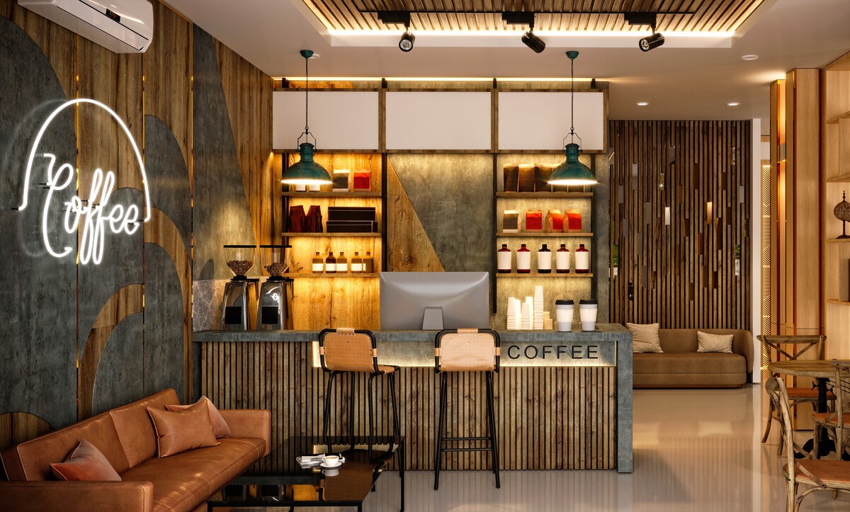 sürdürülebilir kafe içi