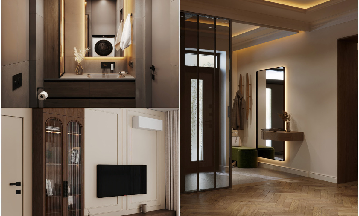 sıcak minimalist iç tasarım