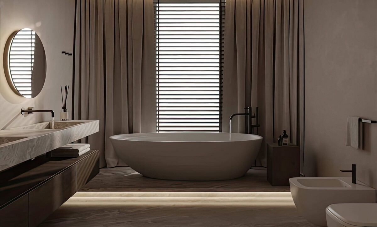 Boğaz manzaralı iç tasarım İstanbul