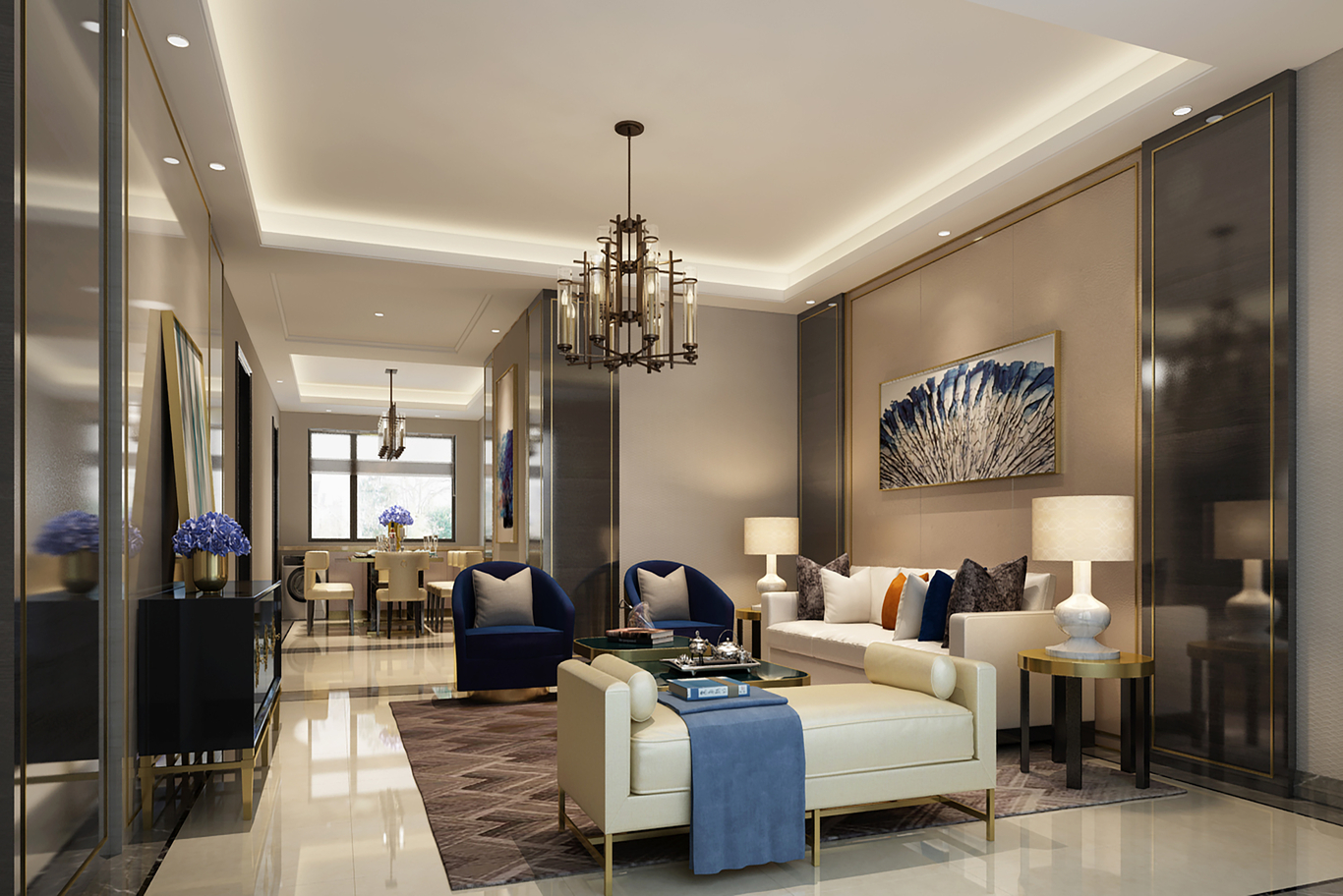 villa iç dekorasyon örnekleri
