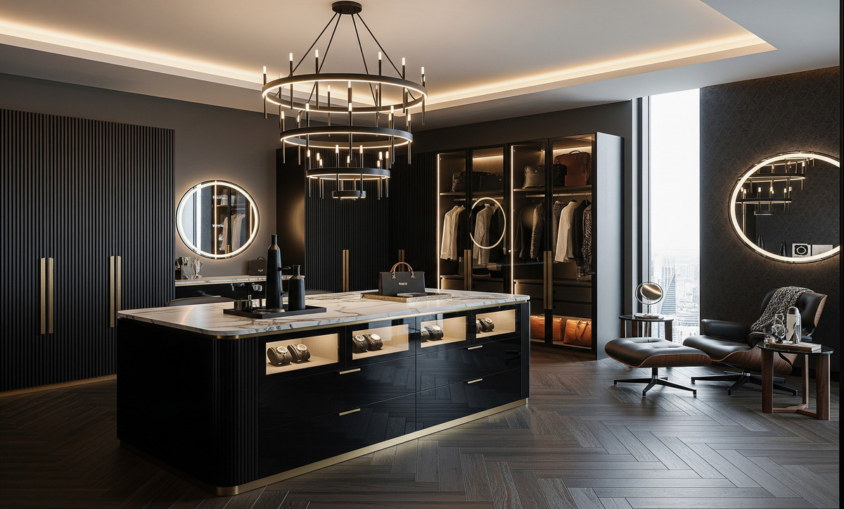 izmir özel giyinme odası tasarımı