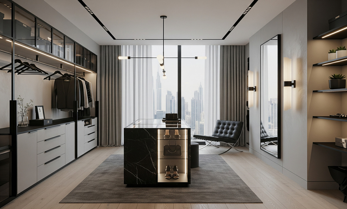 giyinme odası dolapları