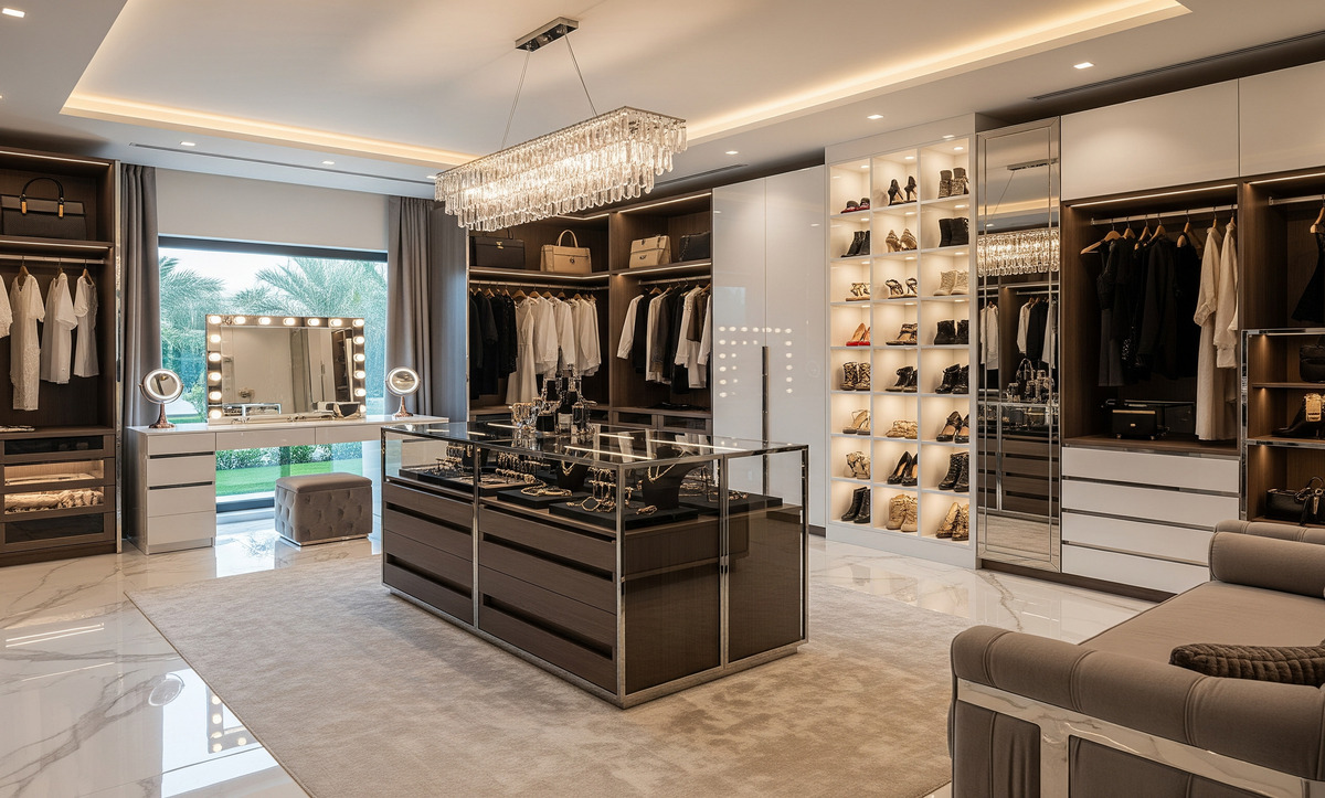 giyinme odası dolap modelleri