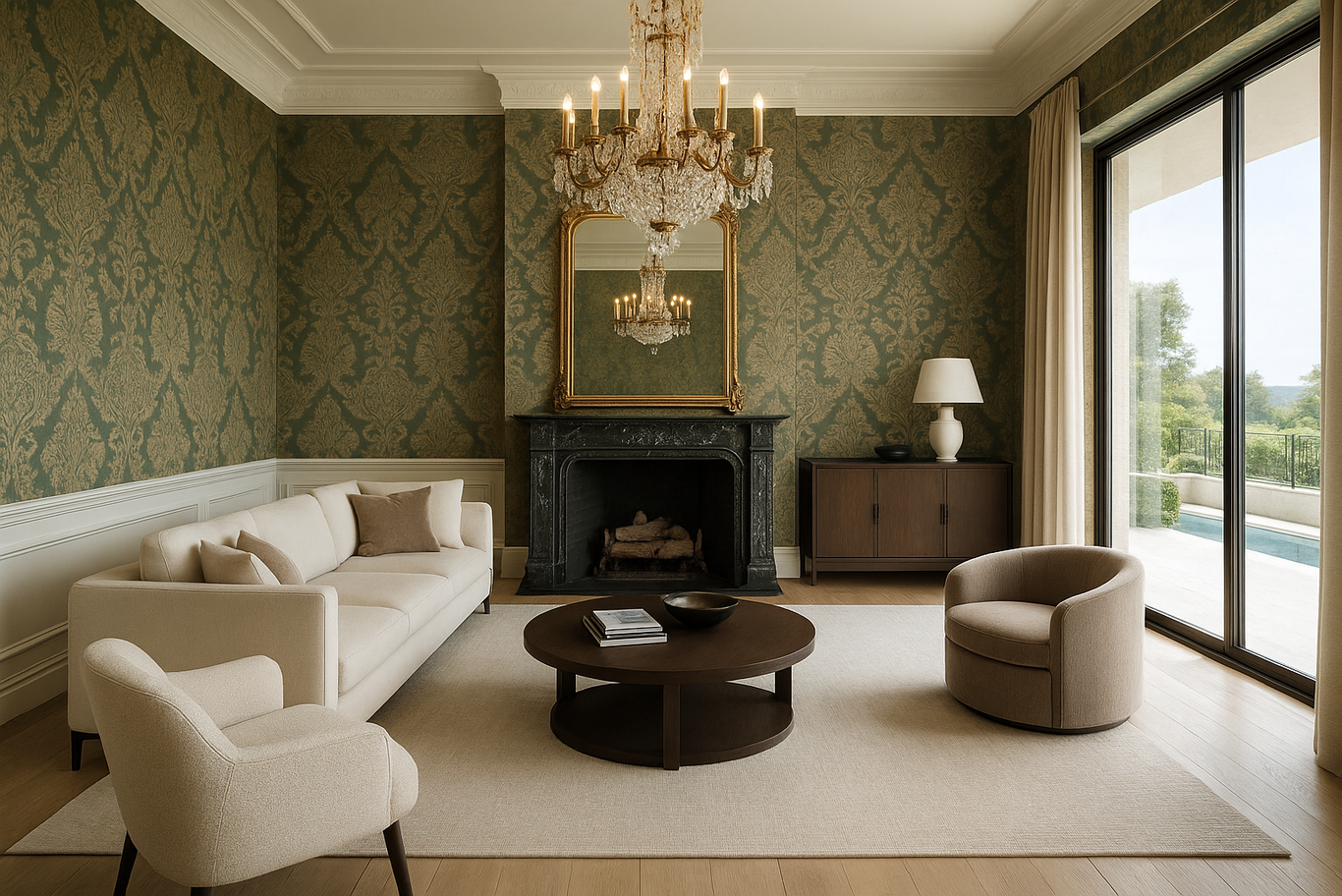contemporary victorian interior design