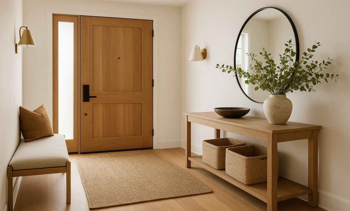How to Design a Pinterest-Worthy Entrance on a Budget