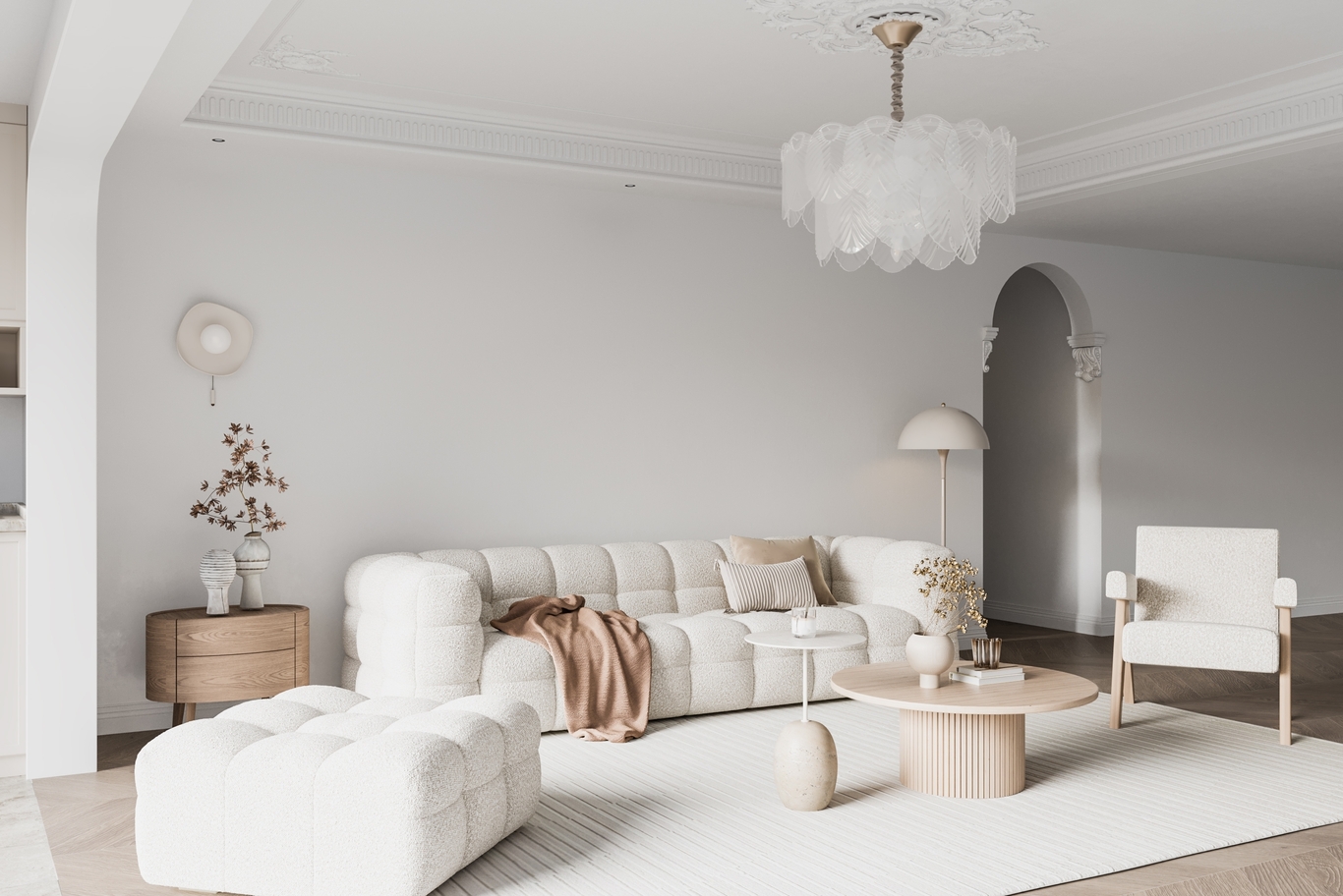 Scandinavian living room design