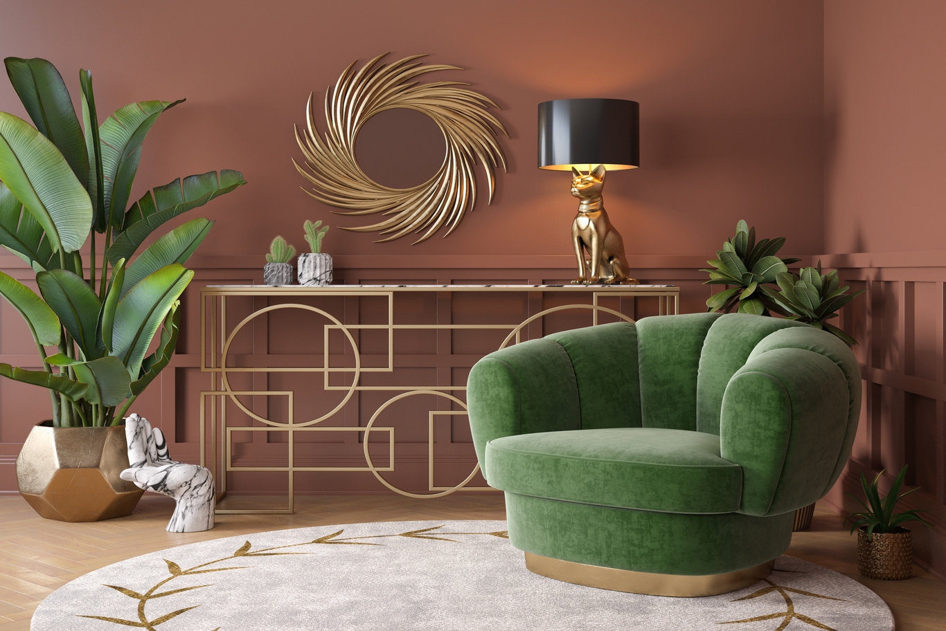 Classic living room makeover