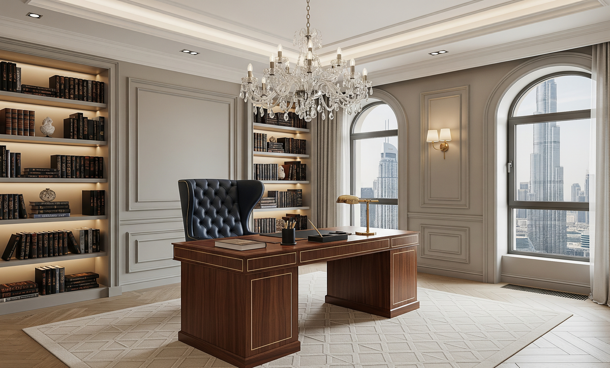 home office library design ideas