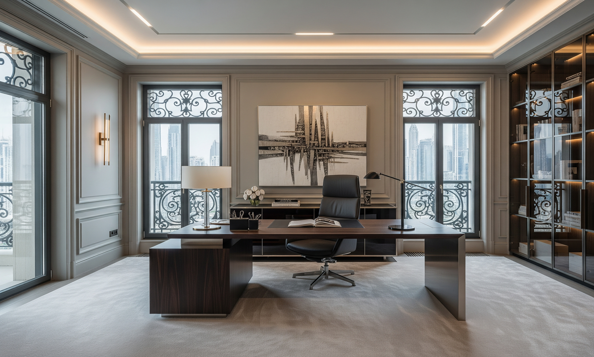 cozy home office design