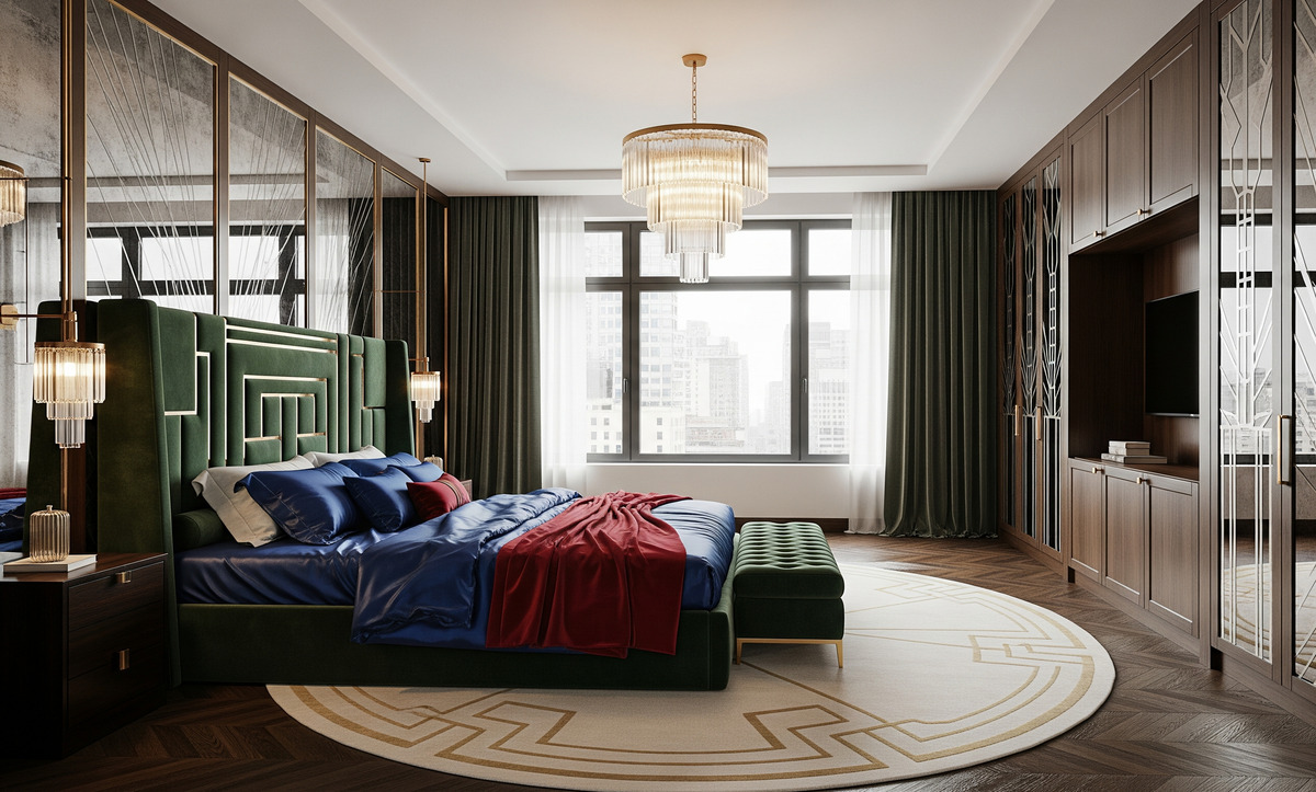 Yatak odası iç tasarımı