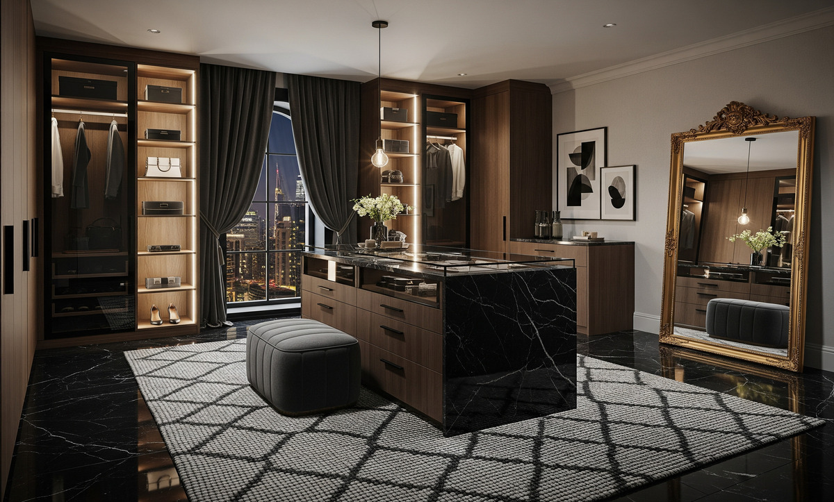 giyinme odası tasarımı