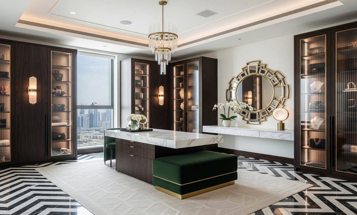 gömme giyinme odası