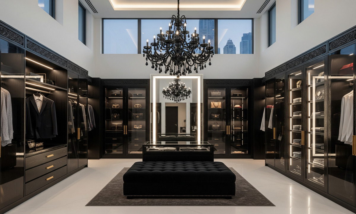 giyinme odası gardırop