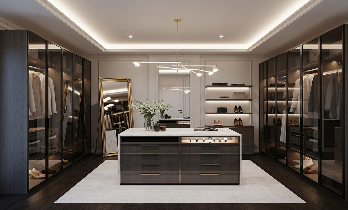 küçük giyinme odası