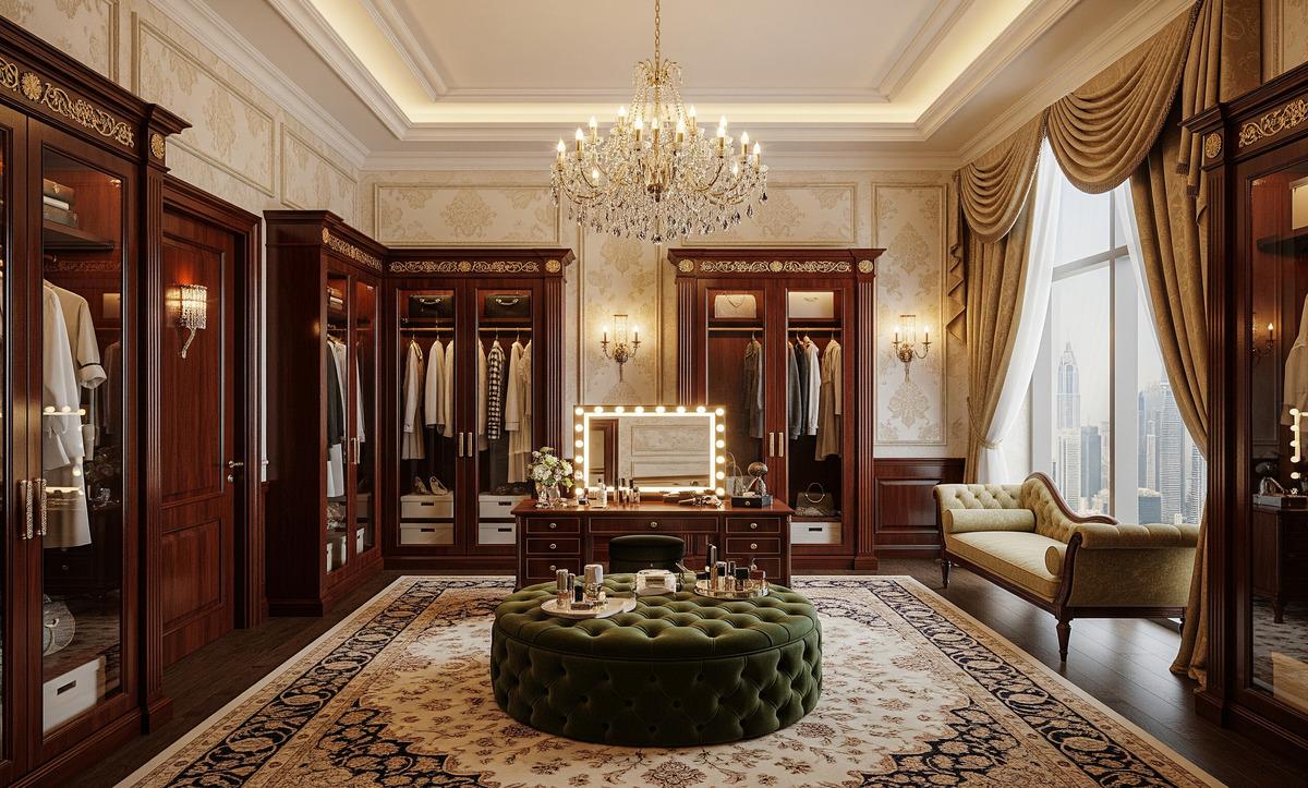 giyinme odası planı