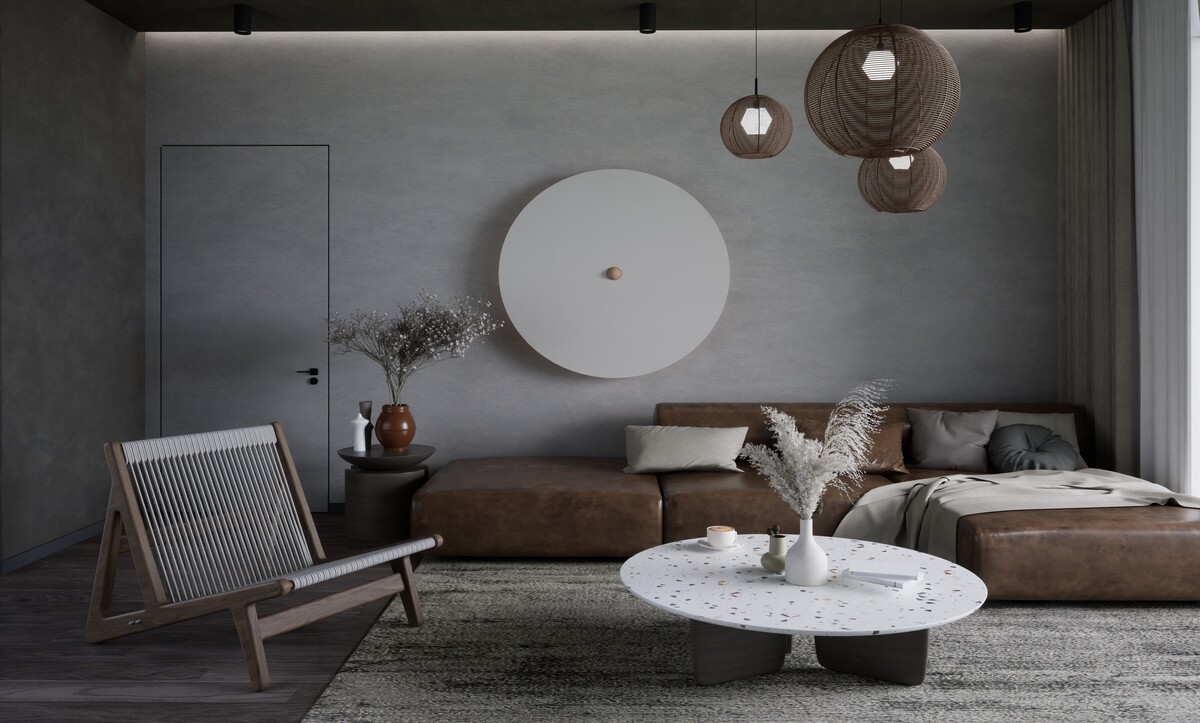 beton iç mekân tasarımı