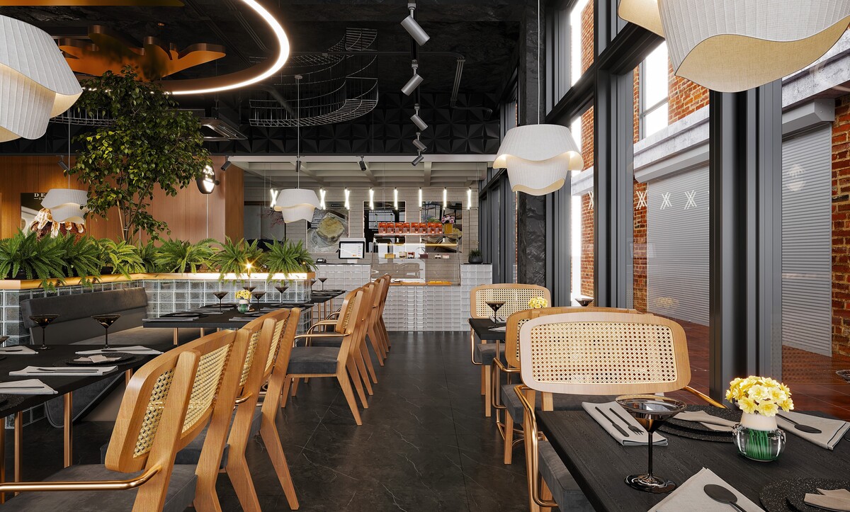 Kahve Dükkanı Yerleşimi