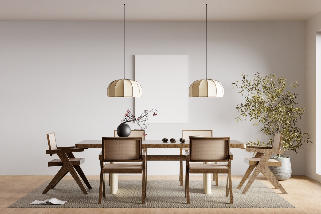 أفكار تصميم غرفة الطعام