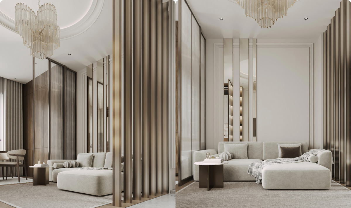 تصميم داخلي فاخر