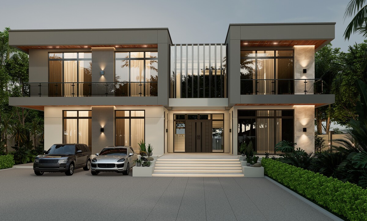 Türkiye villa cephe tasarımı
