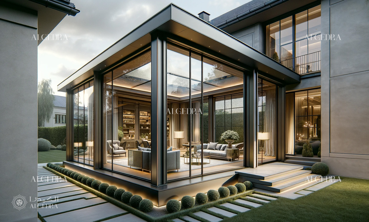 إبداع في تصميم غرفة التشمس: استمتع بالضوء الطبيعي على مدار العام