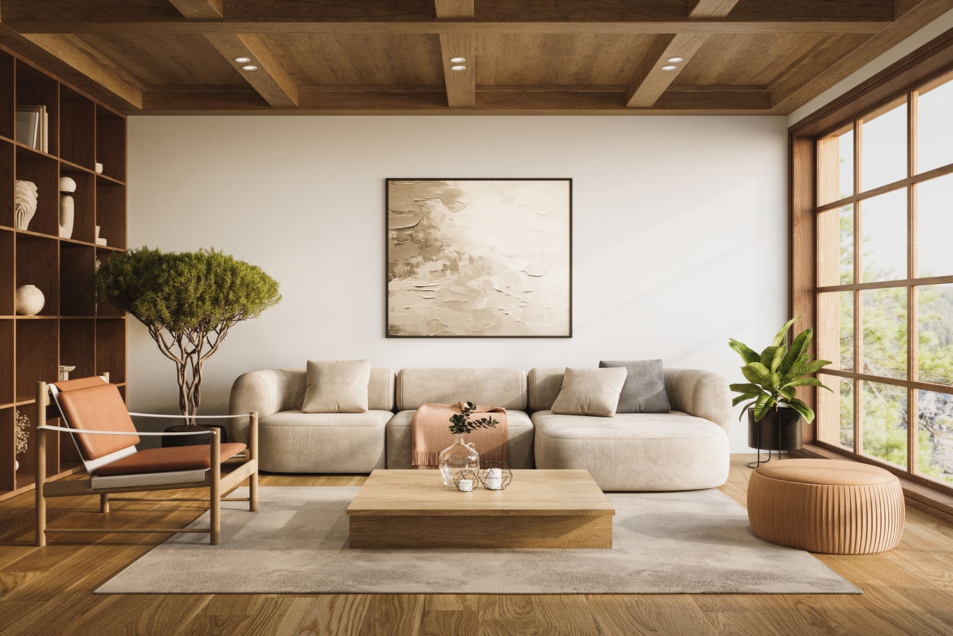 تصميم داخلي لمنزل توسكاني