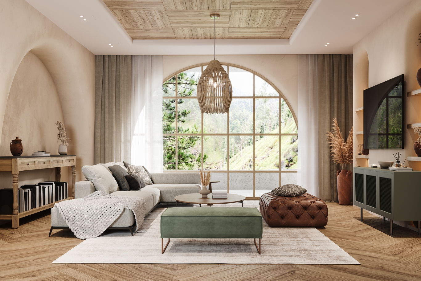 أفكار تصميم داخلي توسكاني