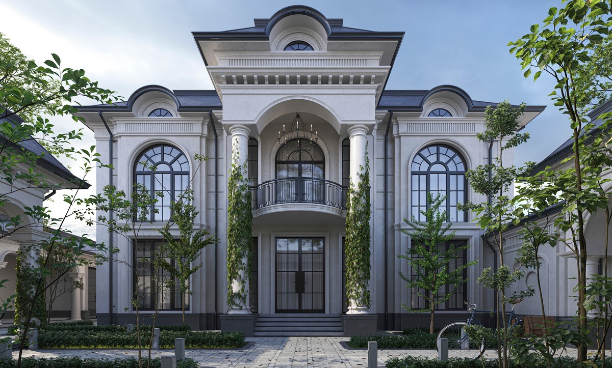 Çağdaş villa ön tasarımı