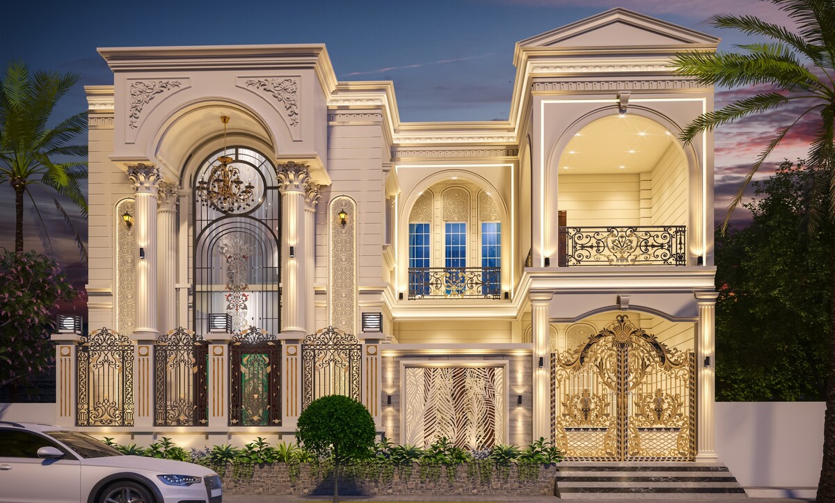 Arap tarzı saray girişi