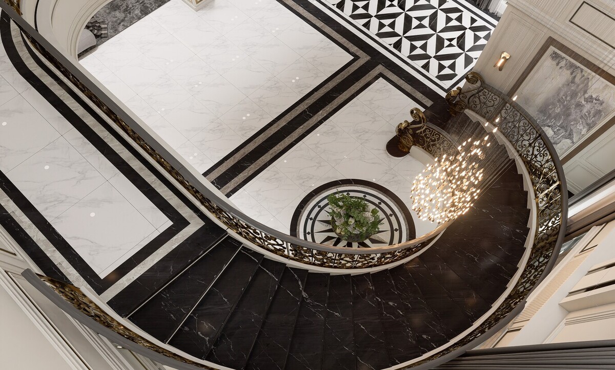 lüks villa iç mekanları