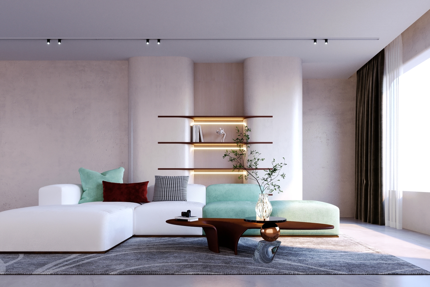 villa ultra hall modern interior design idea