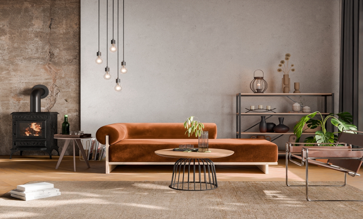 Vintage Style Interior Design by Algedra