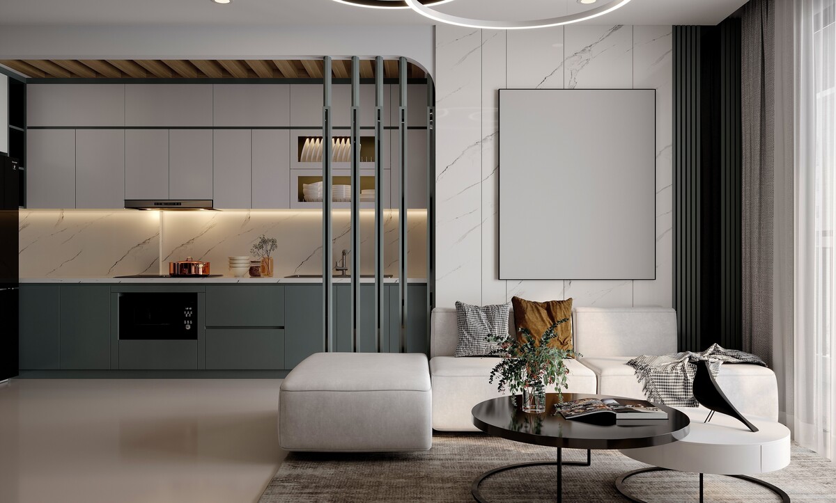 metal room divider design