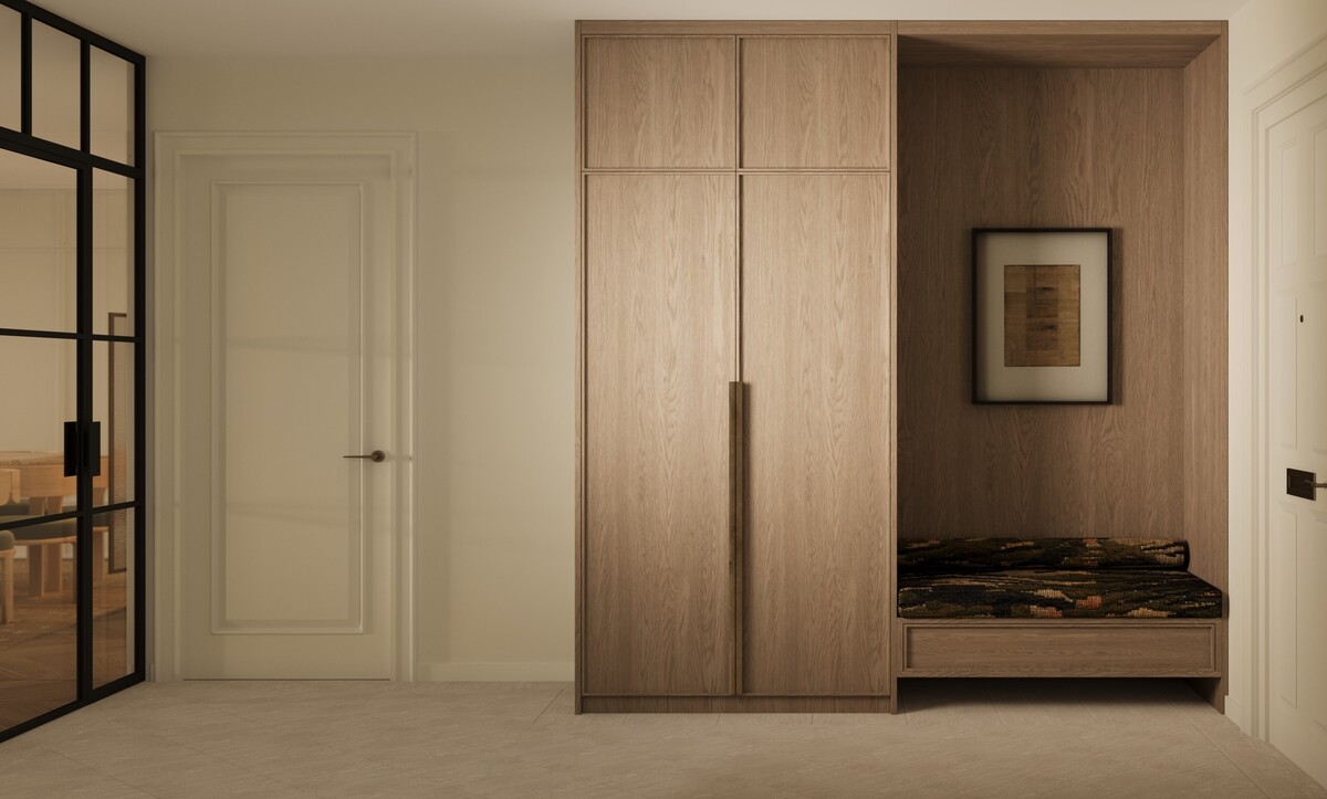 entrance hall joinery design