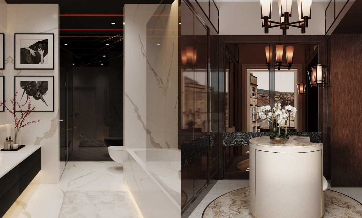 warm minimalist apartment design