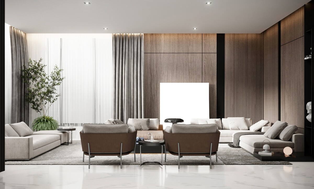 symmetrical seating arrangement