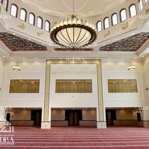 Mosque Interior Design In Sharjah